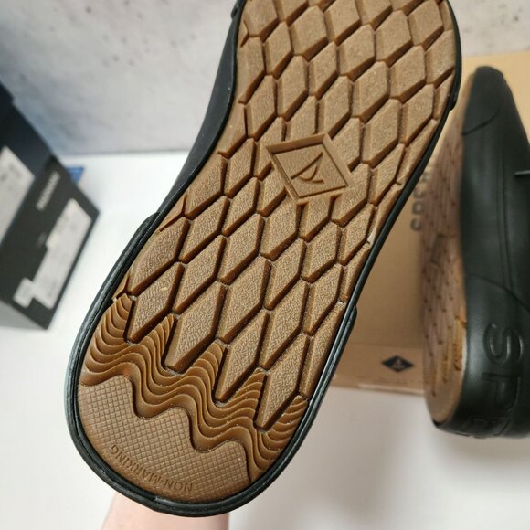 Sperry Mens Ice Breaker Boots Tan/Blk Size 8.5 US Waterproof All-Weather - Picture 16 of 16